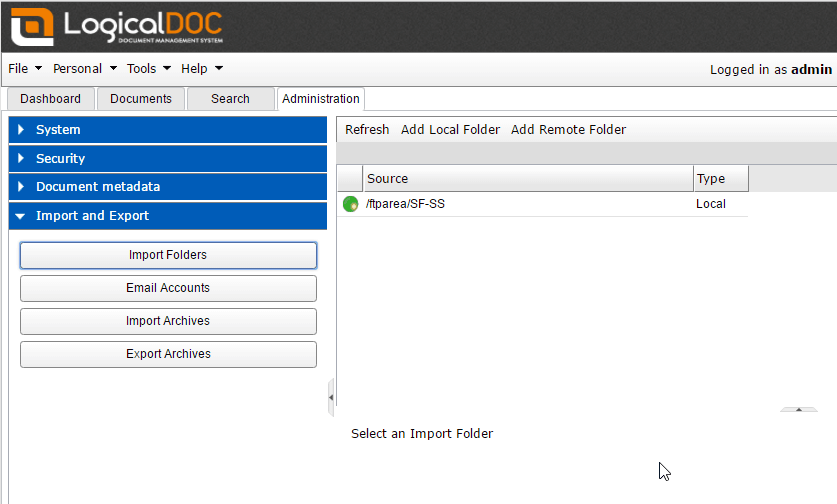 logicaldoc-import-export-menu.gif